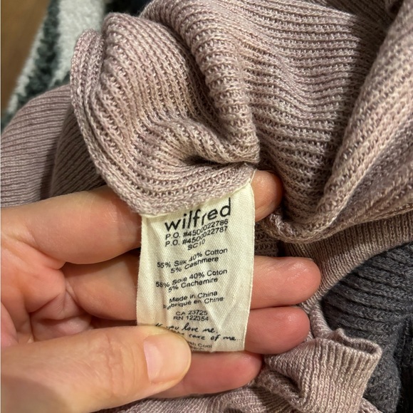 NWOT💥Wilfred silk&cashmere XS sweater - Picture 4 of 4
